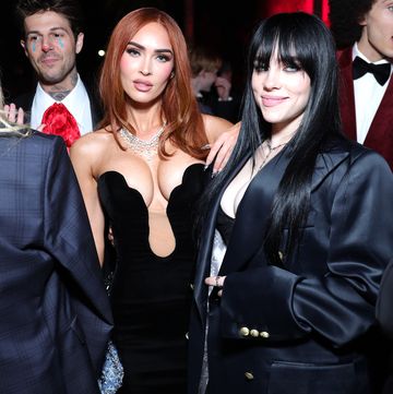beverly hills, california march 12 exclusive access, special rates apply megan fox and billie eilish attend the 2023 vanity fair oscar party hosted by radhika jones at wallis annenberg center for the performing arts on march 12, 2023 in beverly hills, california photo by stefanie keenanvf23wireimage for vanity fair