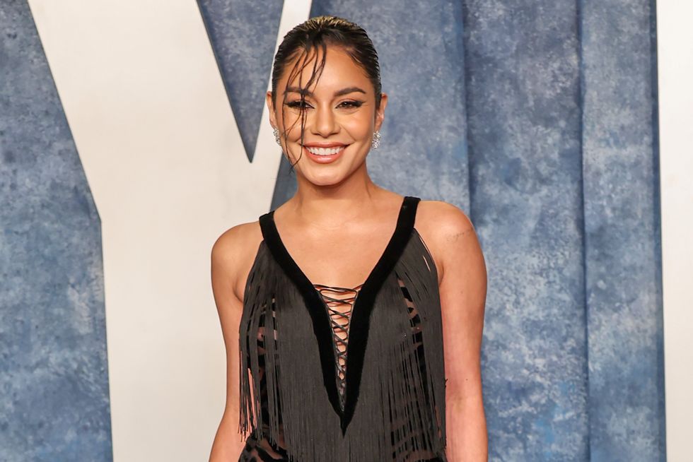 beverly hills, california march 12 vanessa hudgens attends the 2023 vanity fair oscar party hosted by radhika jones at wallis annenberg center for the performing arts on march 12, 2023 in beverly hills, california photo by amy sussmangetty images