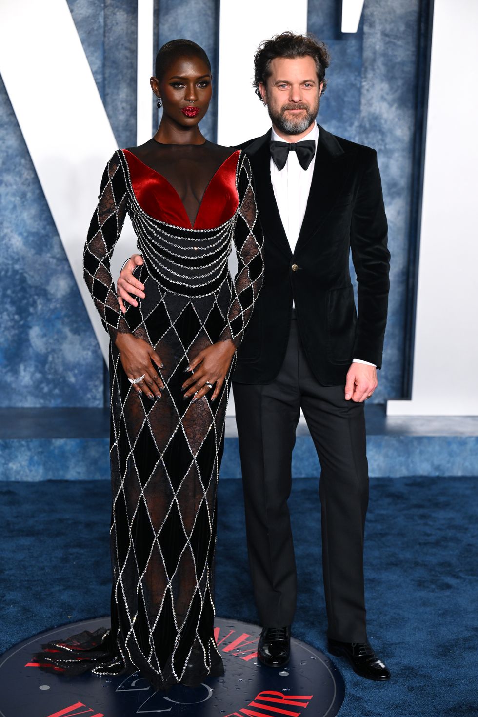 beverly hills, california march 12 jodie turner smith l and joshua jackson attend the 2023 vanity fair oscar party hosted by radhika jones at wallis annenberg center for the performing arts on march 12, 2023 in beverly hills, california photo by karwai tangwireimage,