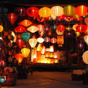 Lantern, Lighting, Lighting accessory, Lamp, Nightlight, Mid-autumn festival, Light fixture, Lampshade, Tints and shades, 