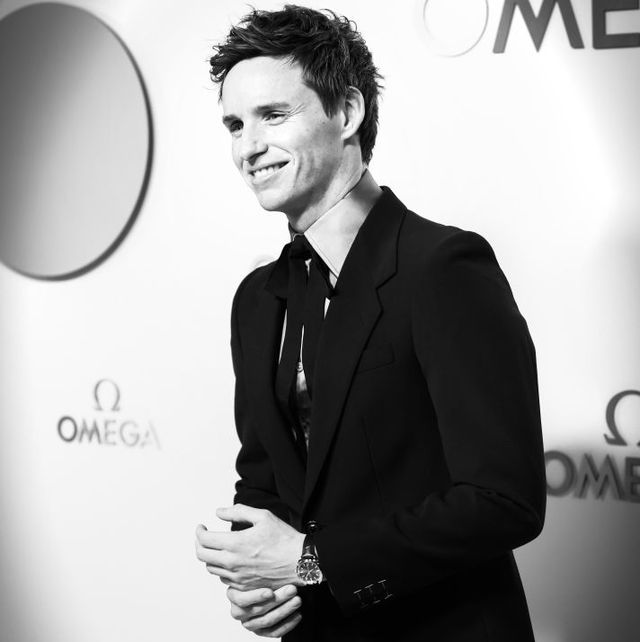 london, england march 22 editors note image has been converted to black and white eddie redmayne attending the launch event for omega aqua terra shades at embankment galleries, somerset house on march 22, 2023 in london, england photo by mike marslandgetty images for omega