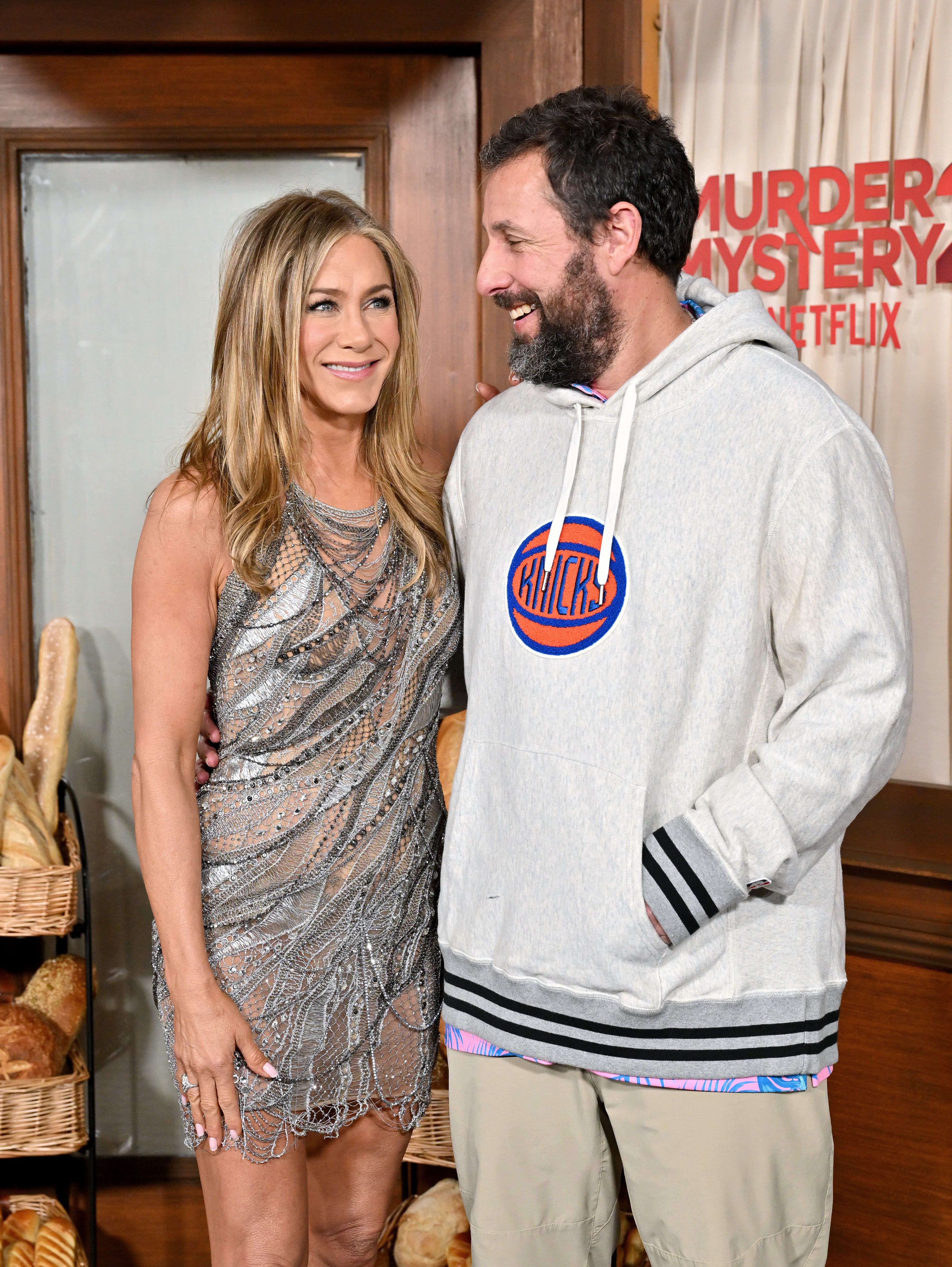 Jennifer Aniston, Adam Sandler discuss friendship at 'Murder Mystery 2'  premiere 