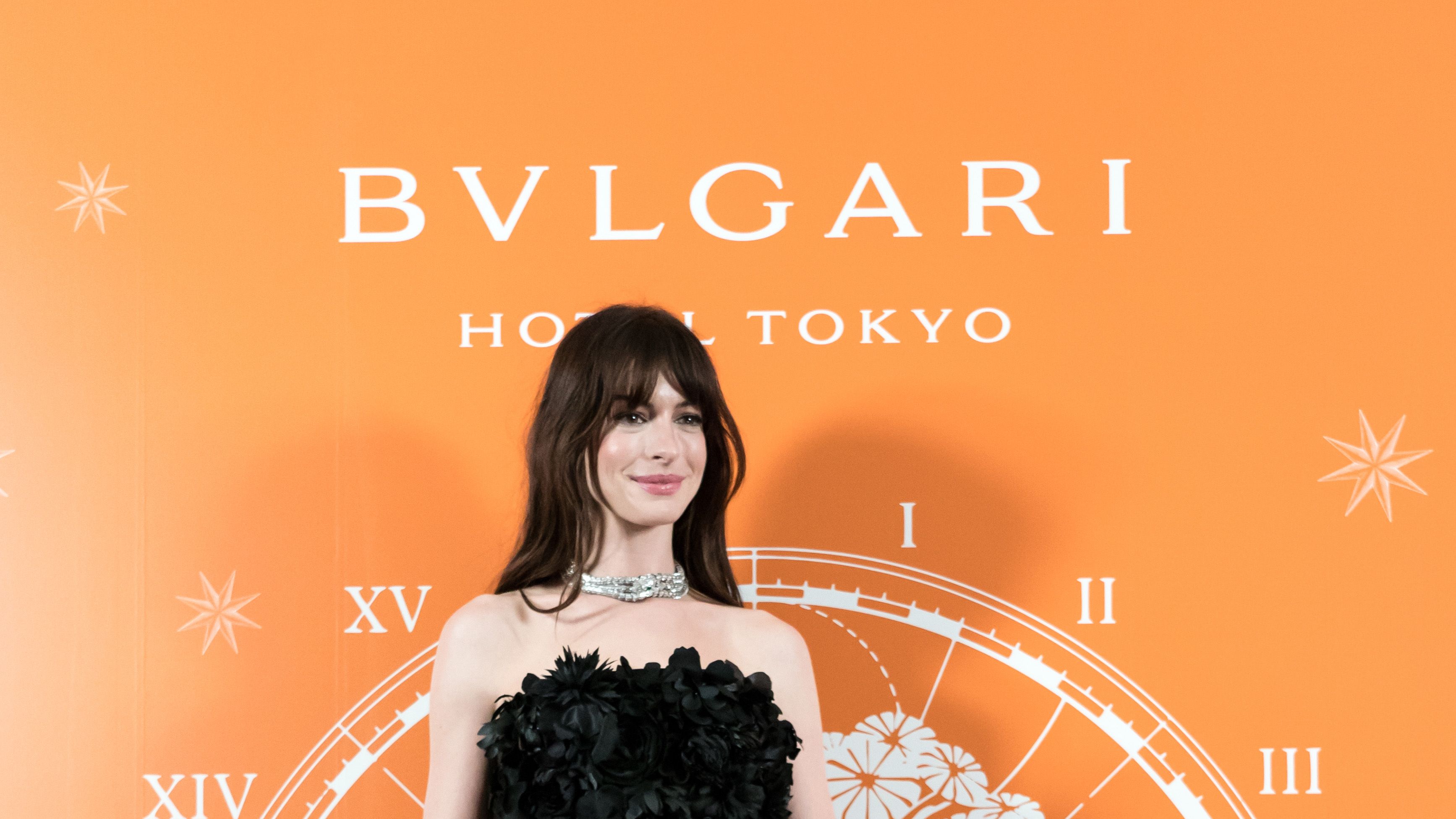 Anne Hathaway Elevates LBD With 5-Inch Heels at Bulgari Hotel Tokyo –  Footwear News