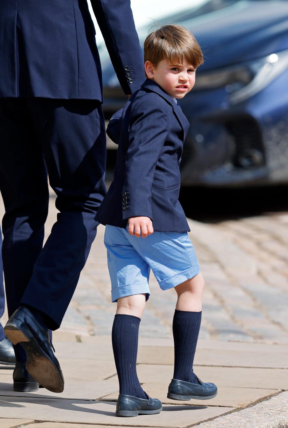 windsor, united kingdom april 09 embargoed for publication in uk newspapers until 24 hours after create date and time prince louis of wales attends the traditional easter sunday mattins service at st georges chapel, windsor castle on april 9, 2023 in windsor, england photo by max mumbyindigogetty images