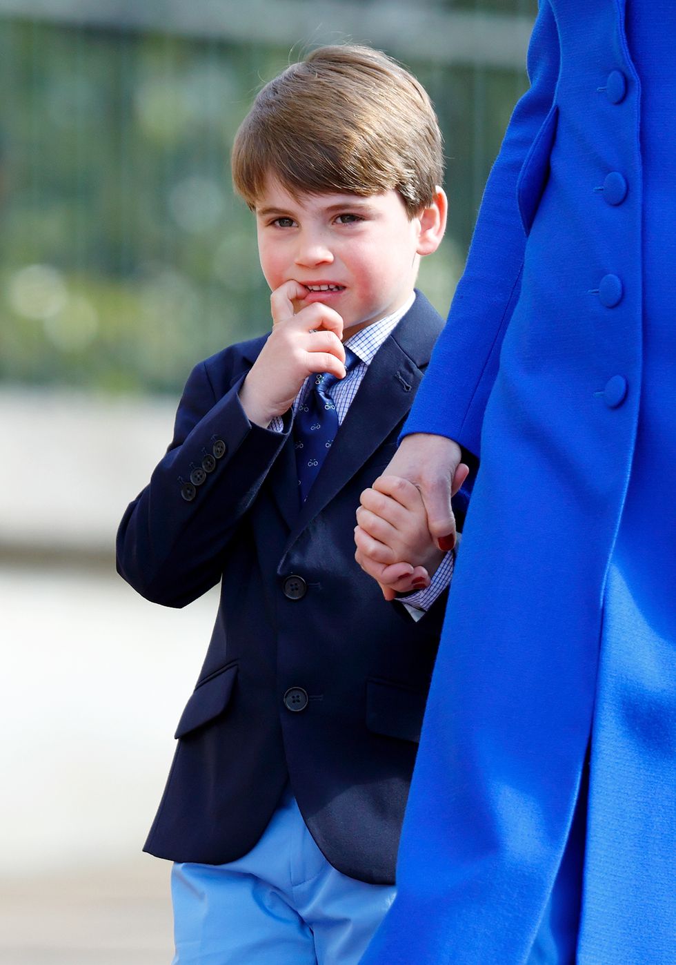 windsor, united kingdom april 09 embargoed for publication in uk newspapers until 24 hours after create date and time prince louis of wales attends the traditional easter sunday mattins service at st georges chapel, windsor castle on april 9, 2023 in windsor, england photo by max mumbyindigogetty images