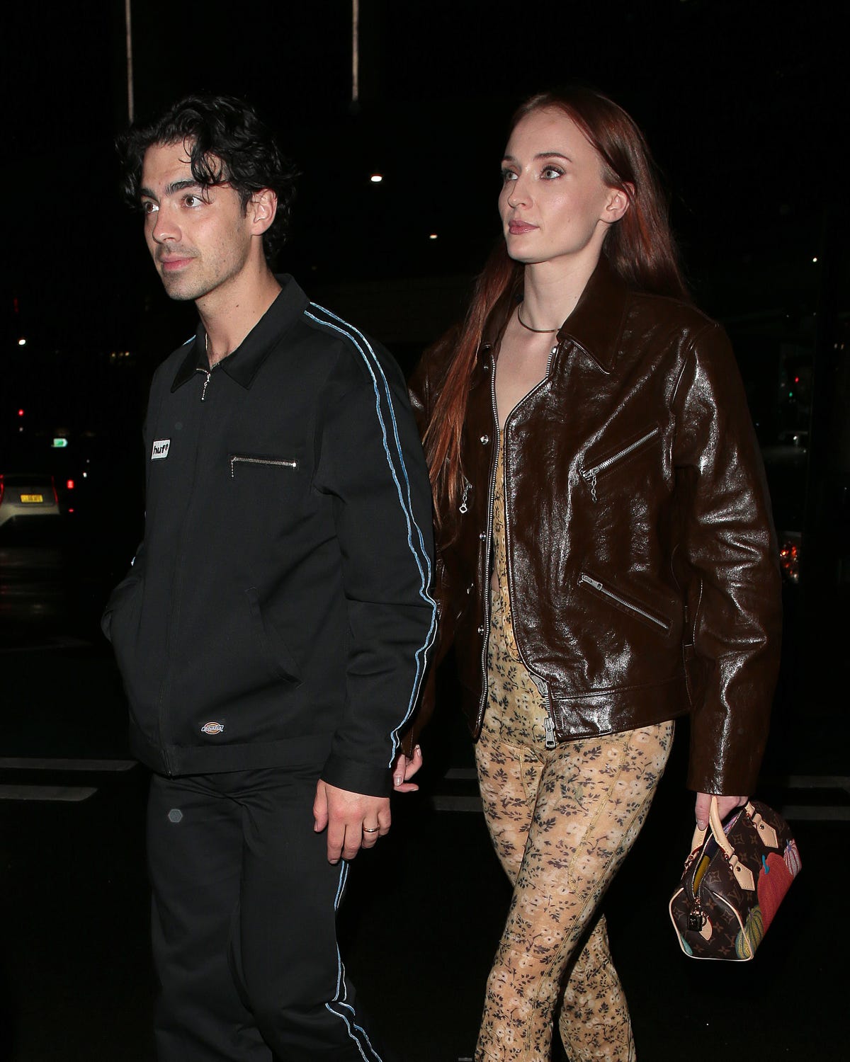 See Sophie Turner Wear A Semi Sheer Floral Jumpsuit At A Jonas Brothers Concert 5127