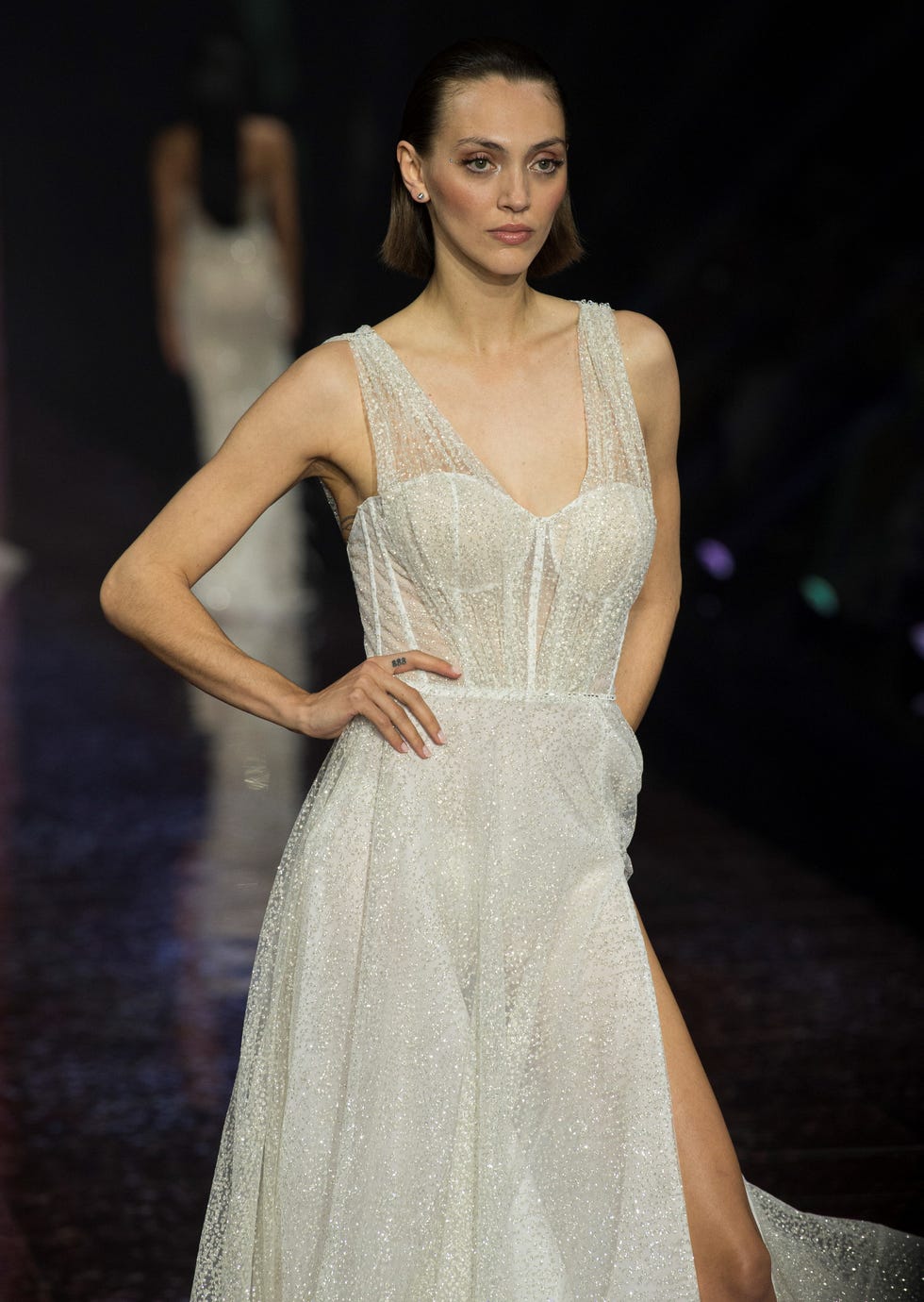 desfile atelier pronovias barcelona bridal week 2023