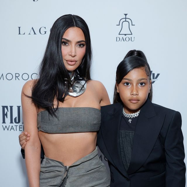 kim kardashian y north west en the daily front row's seventh annual fashion los angeles awards