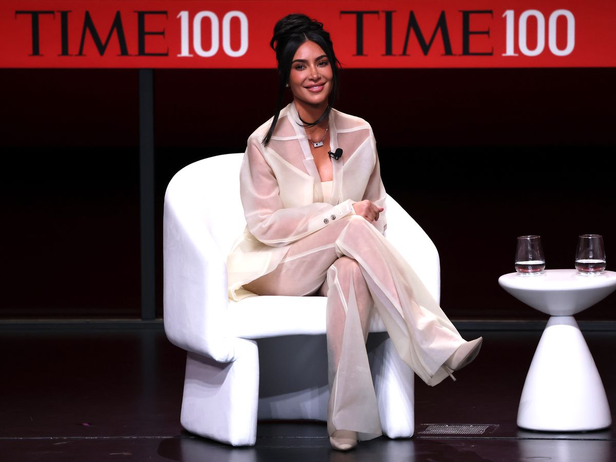 Kim Kardashian Goes Sheer For TIME100 Summit & Opens Up About How