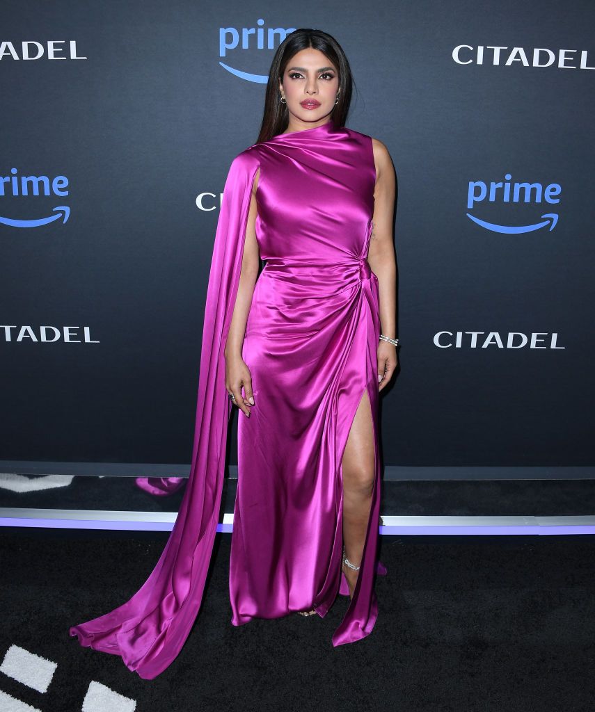 Pre-Grammys look: Priyanka Chopra Jonas stuns her fans in a champagne satin  backless gown