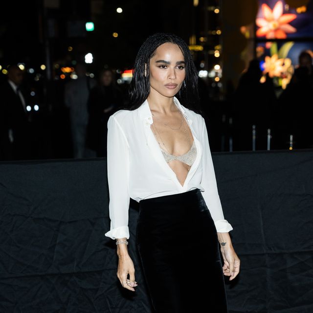 new york, new york april 27 zoe kravitz attends as tiffany co celebrates the reopening of nyc flagship store, the landmark on april 27, 2023 in new york city photo by gothamgc images