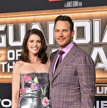 hollywood, california april 27 katherine schwarzenegger and chris pratt attend the world premiere of marvel studios guardians of the galaxy vol 3 on april 27, 2023 in hollywood, california photo by axellebauer griffinfilmmagic