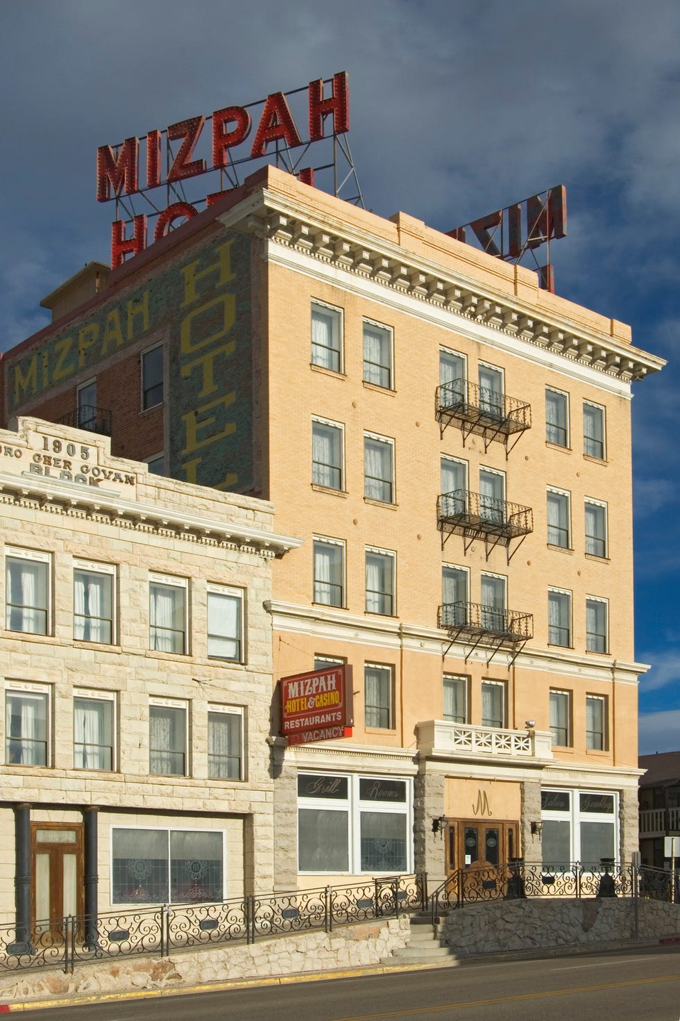 Mizpah Hotel and Casino, Tonopah. mizpah hotel and casino, tonopah