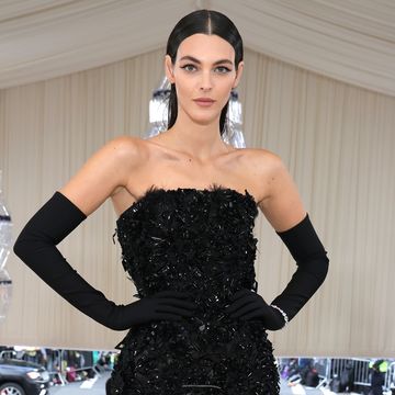 new york, new york may 01 vittoria ceretti attends the 2023 met gala celebrating karl lagerfeld a line of beauty at the metropolitan museum of art on may 01, 2023 in new york city photo by kevin mazurmg23getty images for the met museumvogue