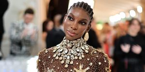 new york, new york may 01 michaela coel attends the 2023 met gala celebrating karl lagerfeld a line of beauty at the metropolitan museum of art on may 01, 2023 in new york city photo by mike coppolagetty images
