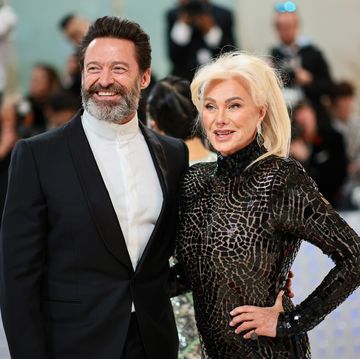 new york, new york may 01 l r hugh jackman and deborra lee furness attend the 2023 met gala celebrating karl lagerfeld a line of beauty at the metropolitan museum of art on may 01, 2023 in new york city photo by dimitrios kambourisgetty images for the met museumvogue