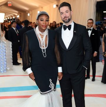 new york, new york may 01 l r serena williams and alexis ohanian attend the 2023 met gala celebrating karl lagerfeld a line of beauty at the metropolitan museum of art on may 01, 2023 in new york city photo by dimitrios kambourisgetty images for the met museumvogue