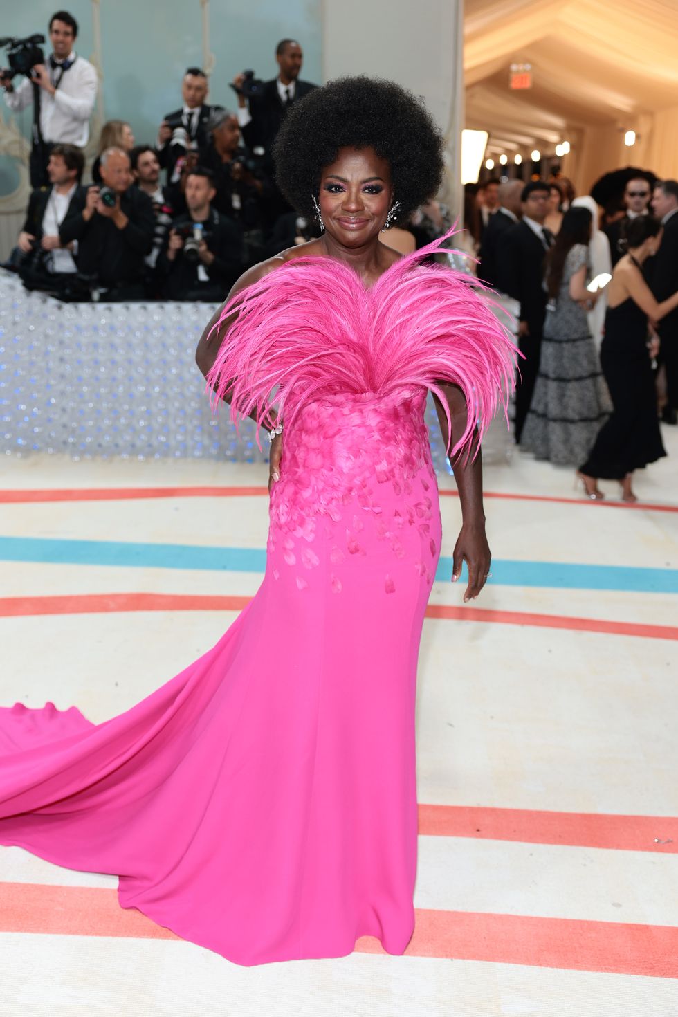 new york, new york may 01 viola davis attends the 2023 met gala celebrating karl lagerfeld a line of beauty at the metropolitan museum of art on may 01, 2023 in new york city photo by dimitrios kambourisgetty images for the met museumvogue