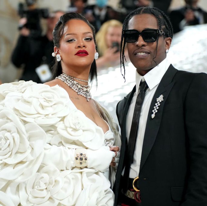 rihanna and a$ap rocky at the met gala