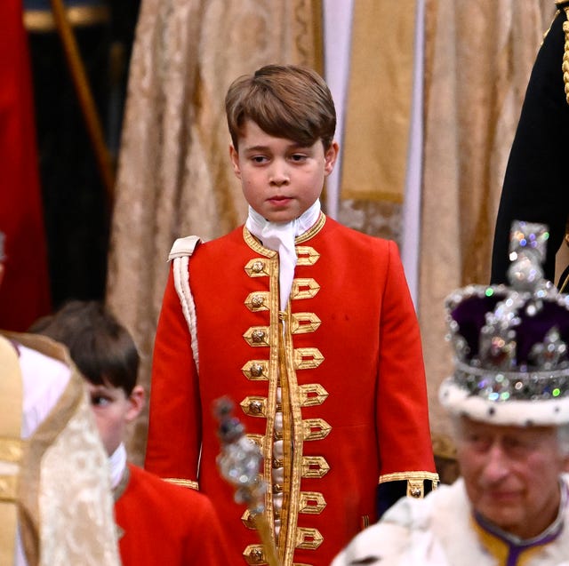 prince george kings coronation