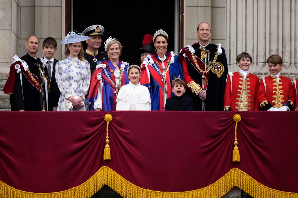 Sophie, Duchess of Edinburgh, attends coronation in white dress