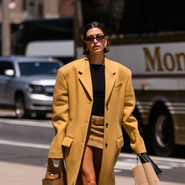 Hailey Baldwin Owns the Bottega Veneta Pouch In EIGHT Different Colors