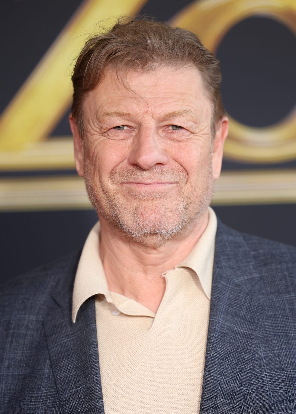 los angeles, california may 10: sean bean attends the los angeles premiere of sony pictures knights of the zodiac at the academy museum of motion pictures on may 10, 2023 in los angeles, california. (photo by phillip faraone/getty images)