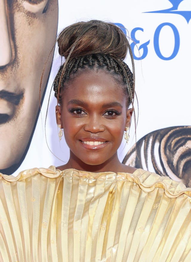 london, england may 14 oti mabuse attends the bafta television awards with po cruises 2023 at the royal festival hall on may 14, 2023 in london, england photo by mike marslandwireimage