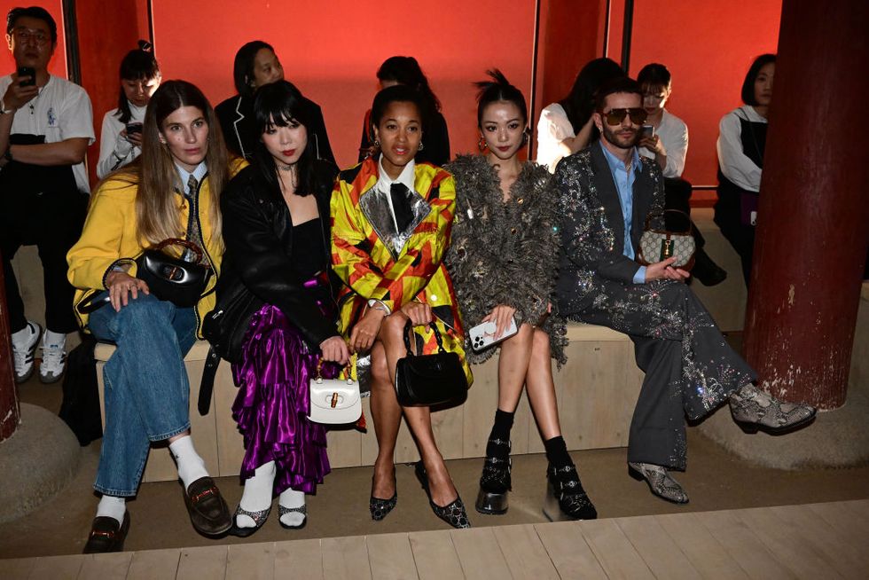 All the stars we spotted at the Gucci Cruise 2024 show in Seoul