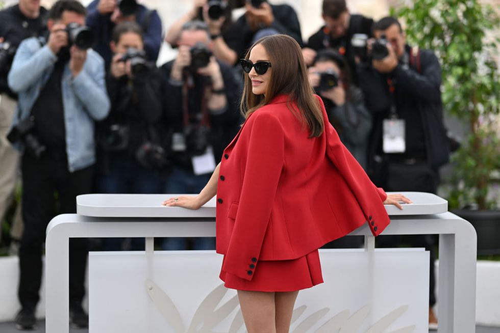 cannes, france may 21 natalie portman attends the may december photocall at the 76th annual cannes film festival at palais des festivals on may 21, 2023 in cannes, france photo by lionel hahngetty images