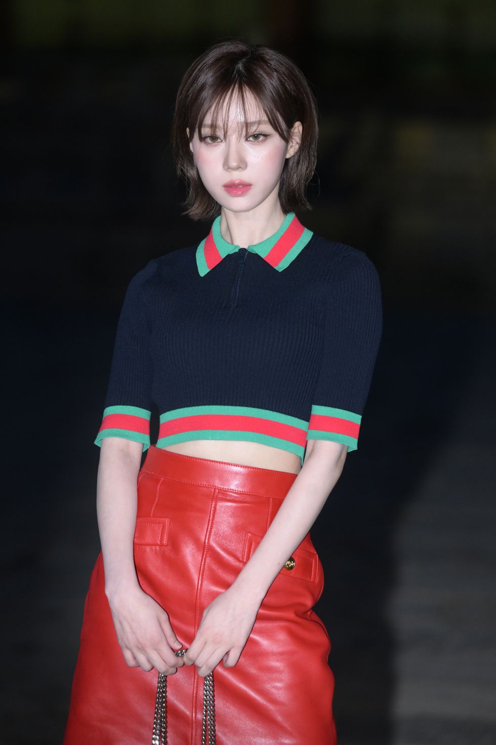 seoul, south korea may 16 winter of k pop girl group aespa attends the gucci seoul cruise 2024 fashion show at gyeongbokgung palace on may 16, 2023 in seoul, south korea photo by the chosunilbo jnsimazins via getty images
