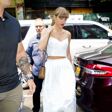 new york, new york may 24 taylor swift is seen on may 24, 2023 in new york city photo by gothamgc images