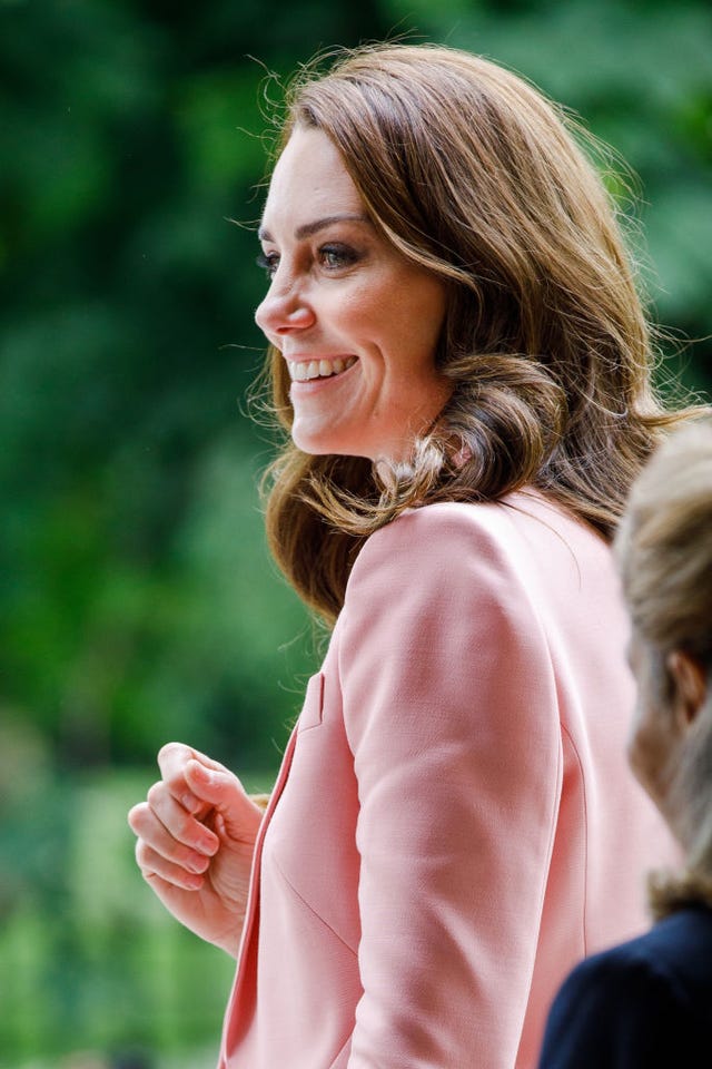 london, england may 25 catherine, princess of wales visits the foundling museum on may 25, 2023 in london, england the princess of wales is carrying out engagements in london to highlight the effects of nurturing relationships in early childhood photo by tristan fewingsgetty images