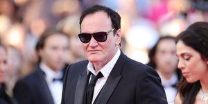cannes, france may 27 quentin tarantino and daniella pick attend the elemental screening and closing ceremony red carpet during the 76th annual cannes film festival at palais des festivals on may 27, 2023 in cannes, france photo by andreas rentzgetty images