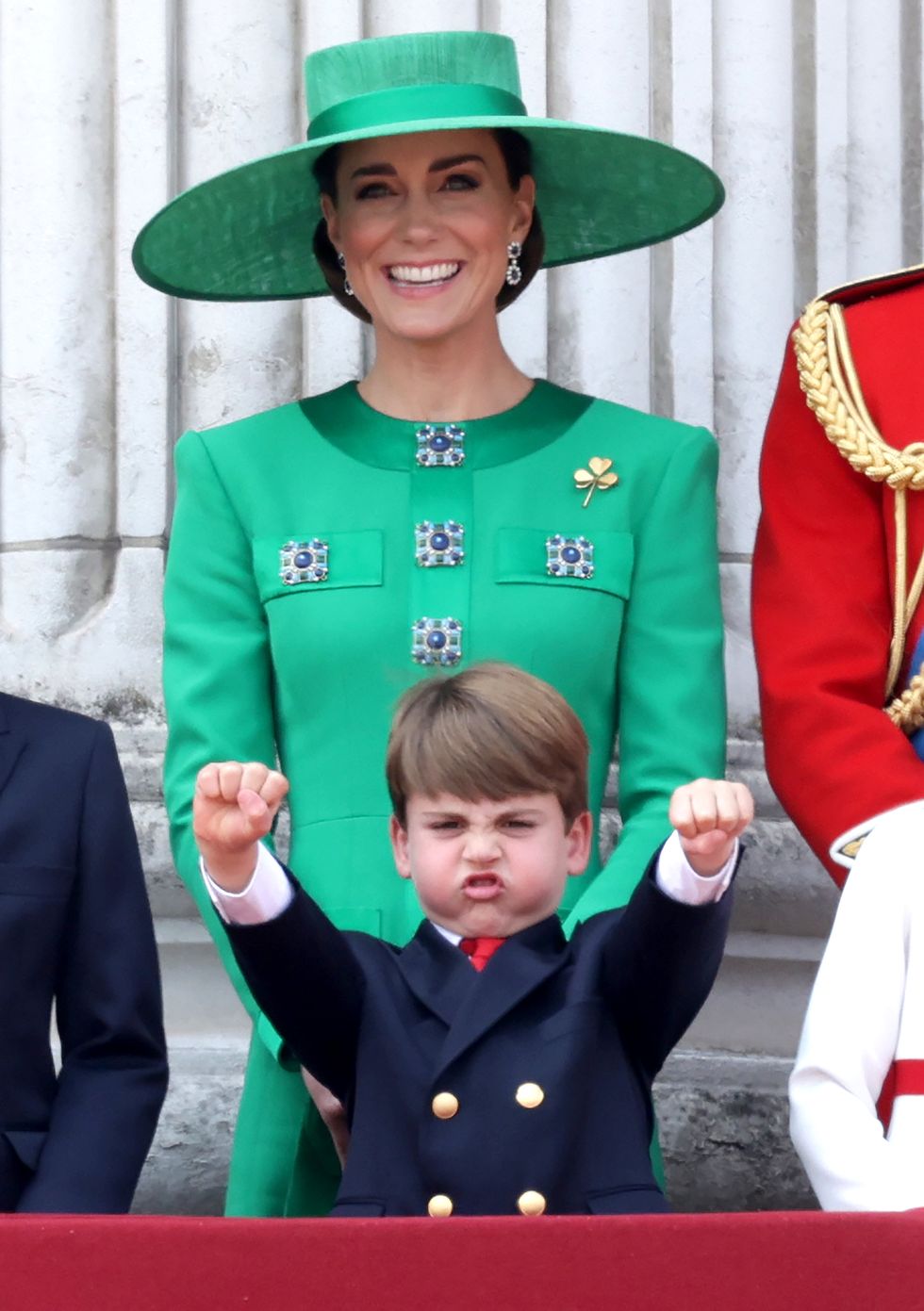 The Best Photos of Prince Louis at Trooping the Colour 2023