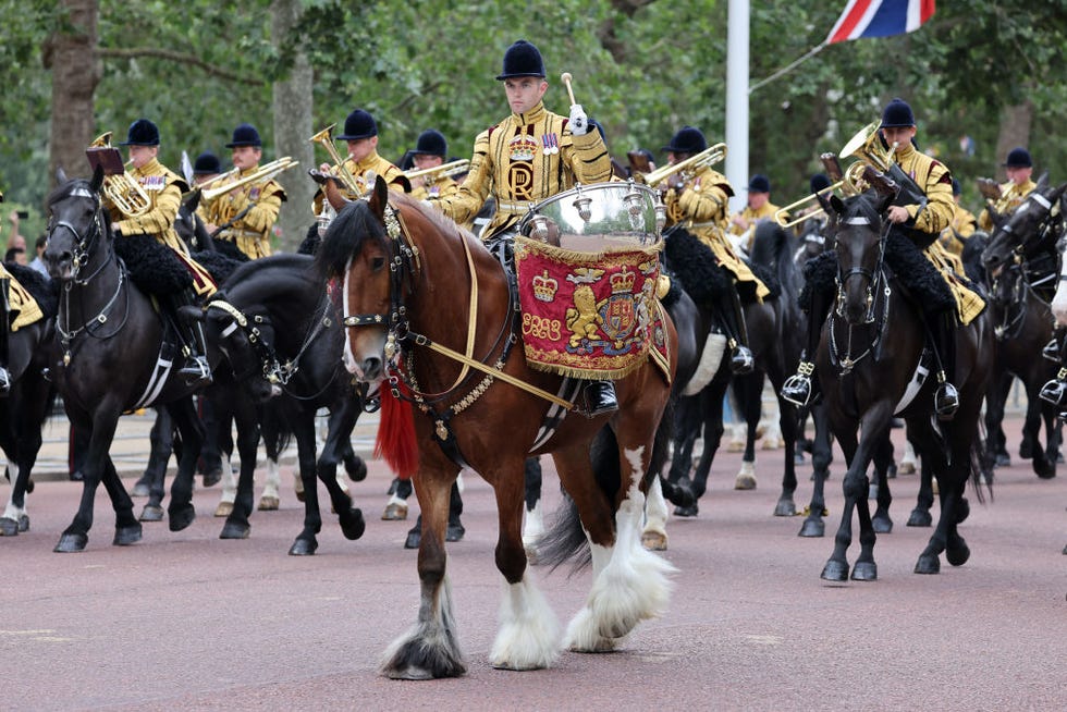 king charles trooping the colour