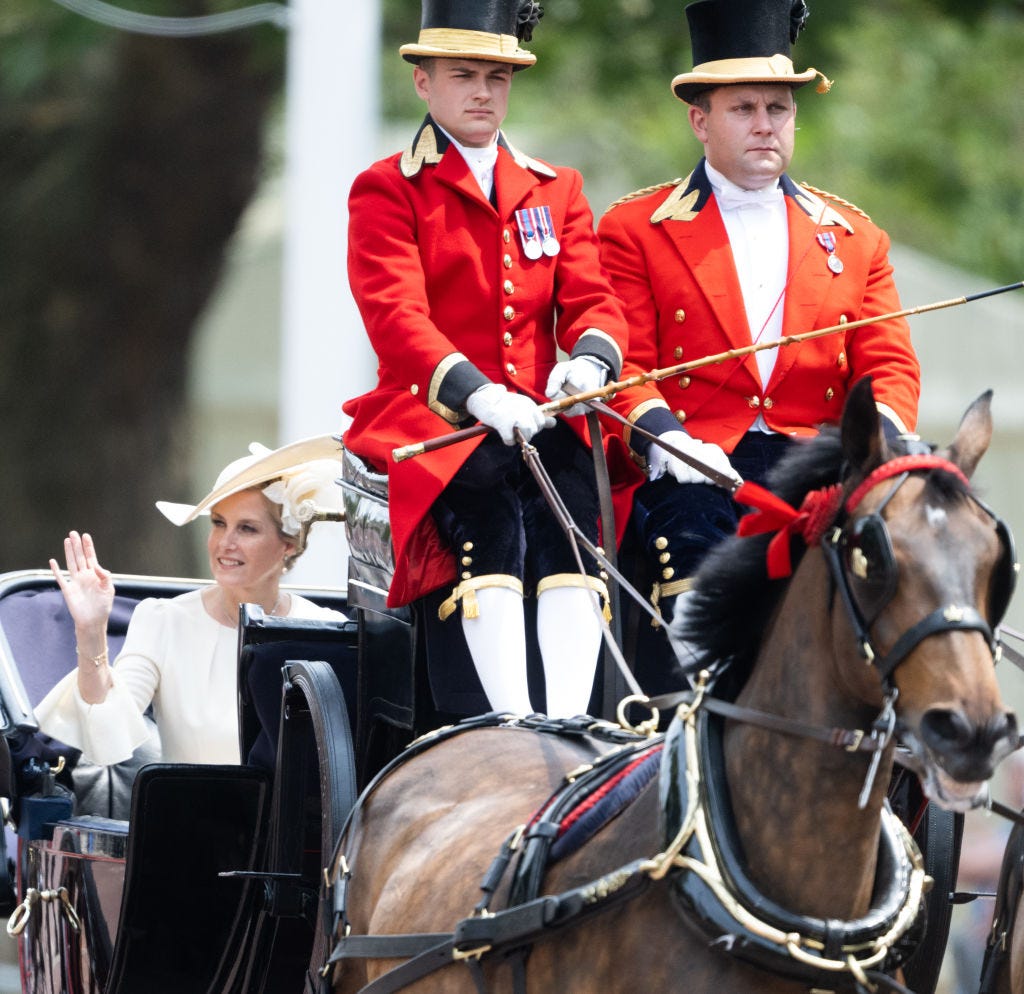 king charles trooping the colour
