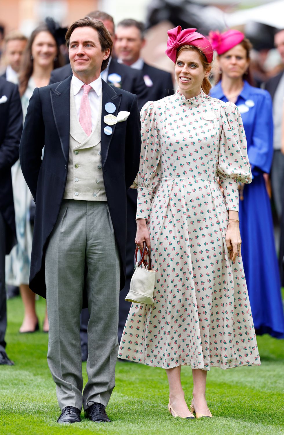 ascot, united kingdom june 20 embargoed for publication in uk newspapers until 24 hours after create date and time princess beatrice and edoardo mapelli mozzi attend day one of royal ascot 2023 at ascot racecourse on june 20, 2023 in ascot, england photo by max mumbyindigogetty images