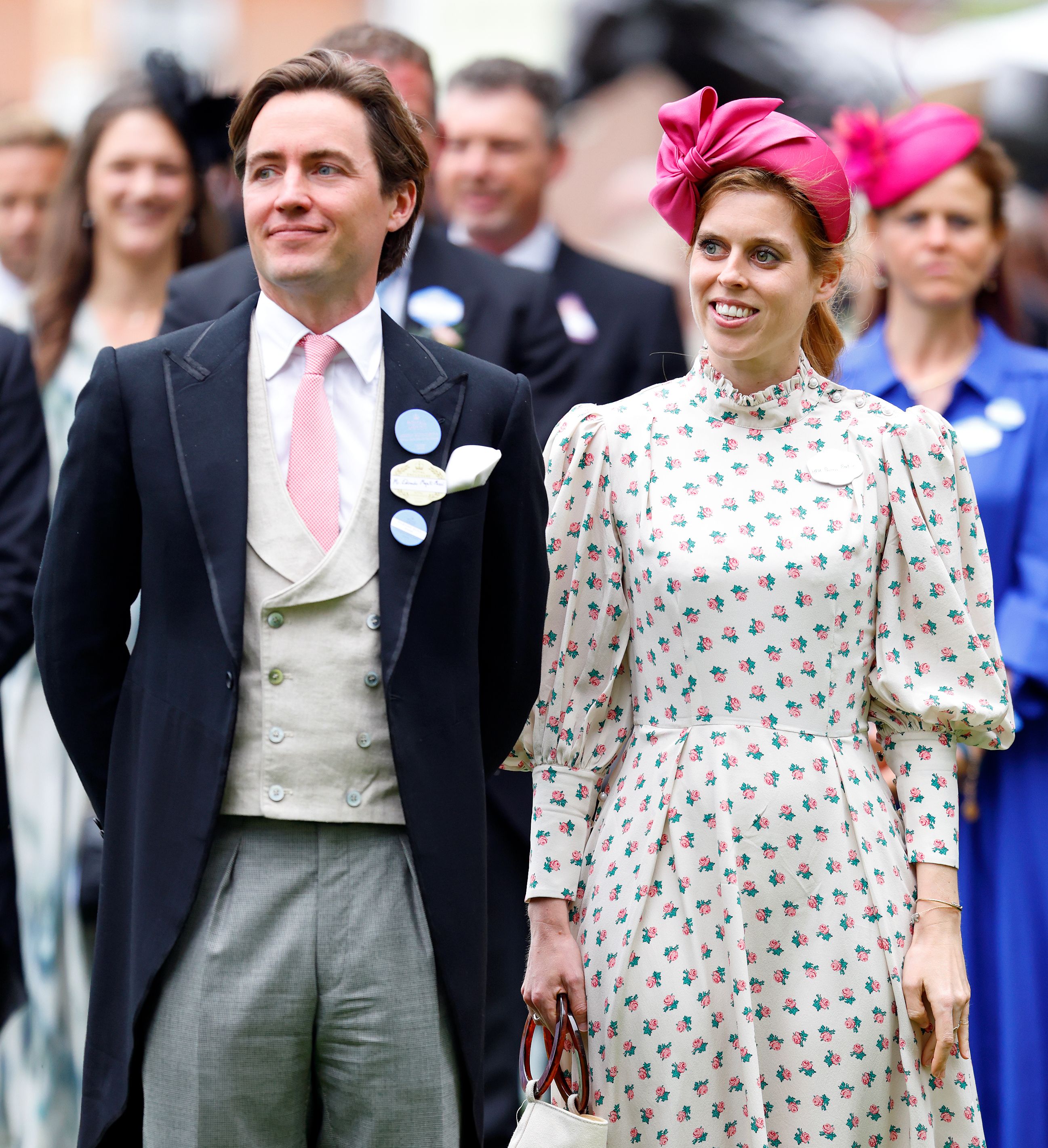 Princess Beatrice Wore the Two Most Incredible Floral Dresses at