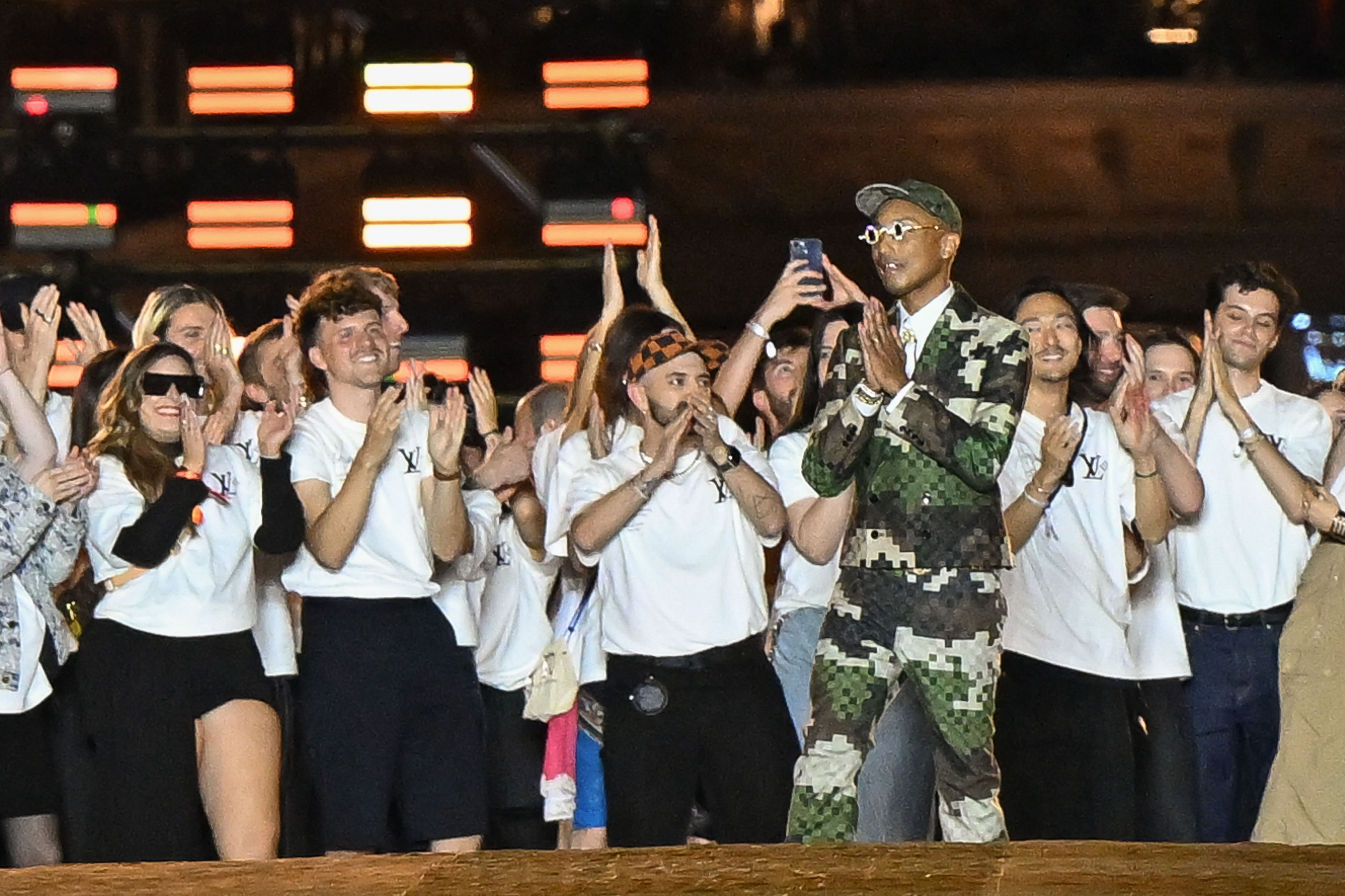 Pharrell Williams' First Louis Vuitton Show Was The Luxury Watch Spotting  Event Of The Year - DMARGE