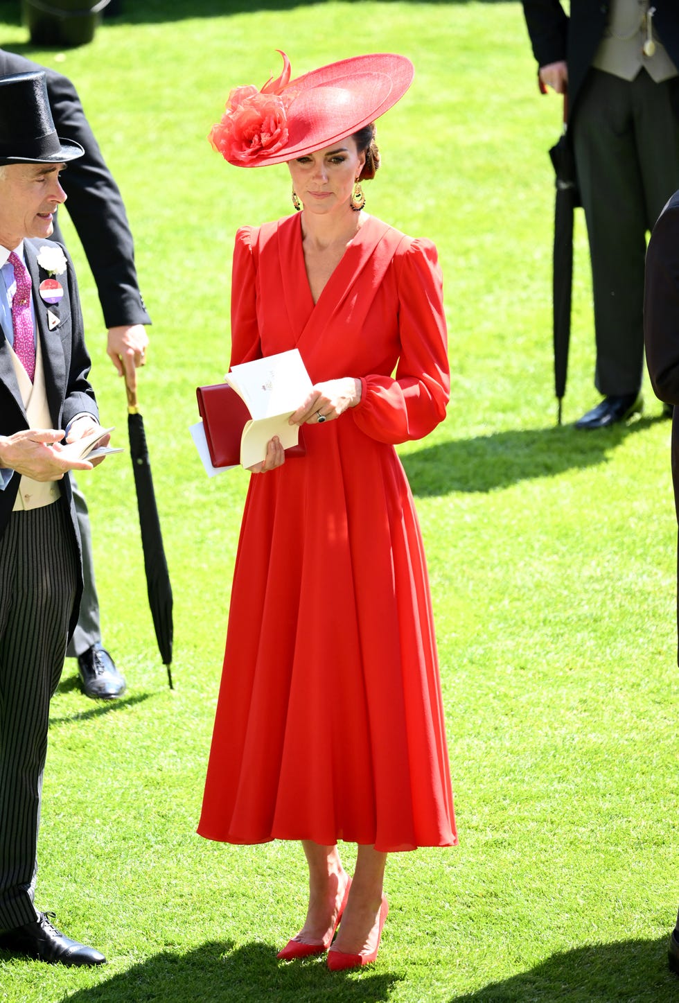 ascot, england june 23 catherine, princess of wales attends day four of royal ascot 2023 at ascot racecourse on june 23, 2023 in ascot, england photo by karwai tangwireimage