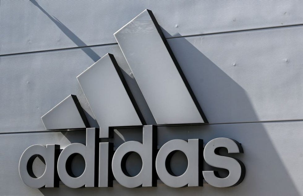 the company logo of germanys sports equipment maker adidas is seen on a building in herzogenaurach, southern germany, on july 3, 2023 photo by christof stache afp photo by christof stacheafp via getty images