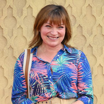 Lorraine Kelly red carpet lorraine kelly mint velvet