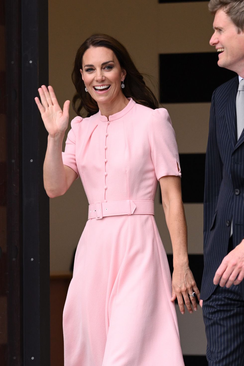 london, england june 28 catherine, princess of wales departs after officially opening the young va at va museum of childhood on june 28, 2023 in london, england photo by karwai tangwireimage
