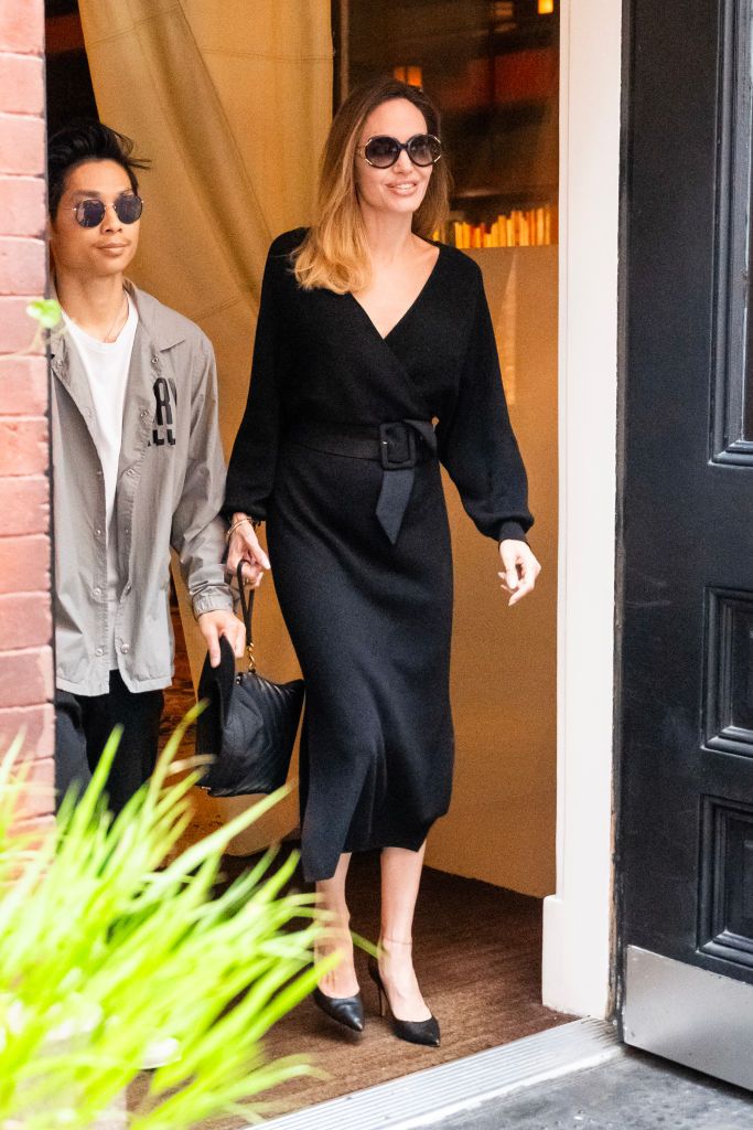 Angelina Jolie is wearing the loudest 'quiet luxury' bag on repeat this  summer - see photos | HELLO!