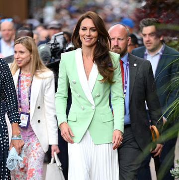 london, england july 04 catherine, princess of wales attends day two of the wimbledon tennis championships at the all england lawn tennis and croquet club on july 04, 2023 in london, england photo by karwai tangwireimage