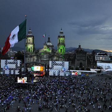 mexico df, mexico – september 15 thousands of mexicans congregate in the zocalo for the celebrations of the 202nd anniversary of their independence day from spain, in the zocalo, on september 15, 2012 in mexico city, mexico photo by pedro gonzálezlatincontinentgetty images