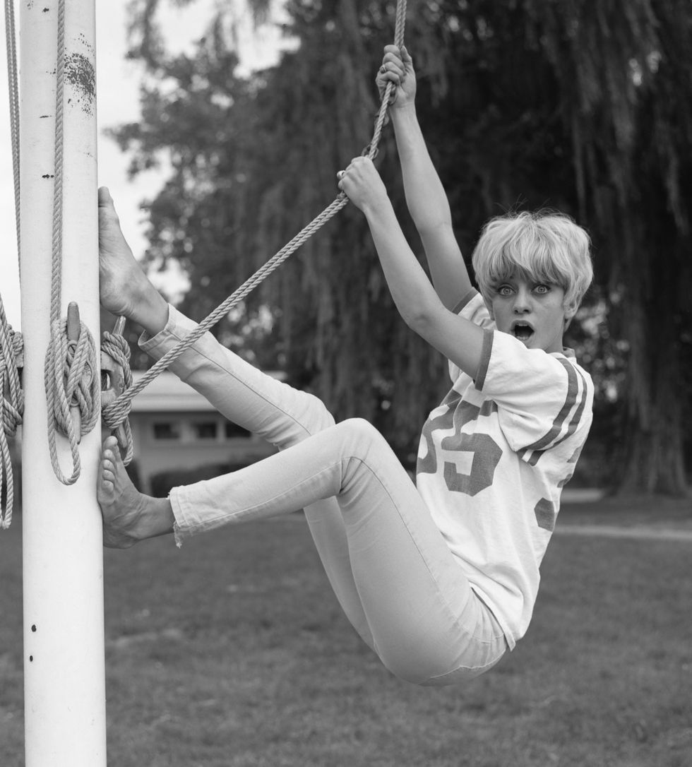 Swing, Outdoor play equipment, Playground, Fun, Photography, Child, Recreation, Black-and-white, Pole vault, Style, 