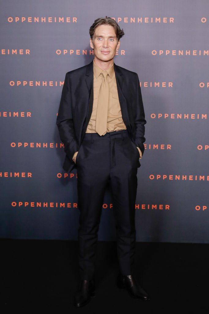 paris, france july 11 cillian murphy attends the oppenheimer premiere at cinema le grand rex on july 11, 2023 in paris, france photo by stephane cardinale corbiscorbis via getty images