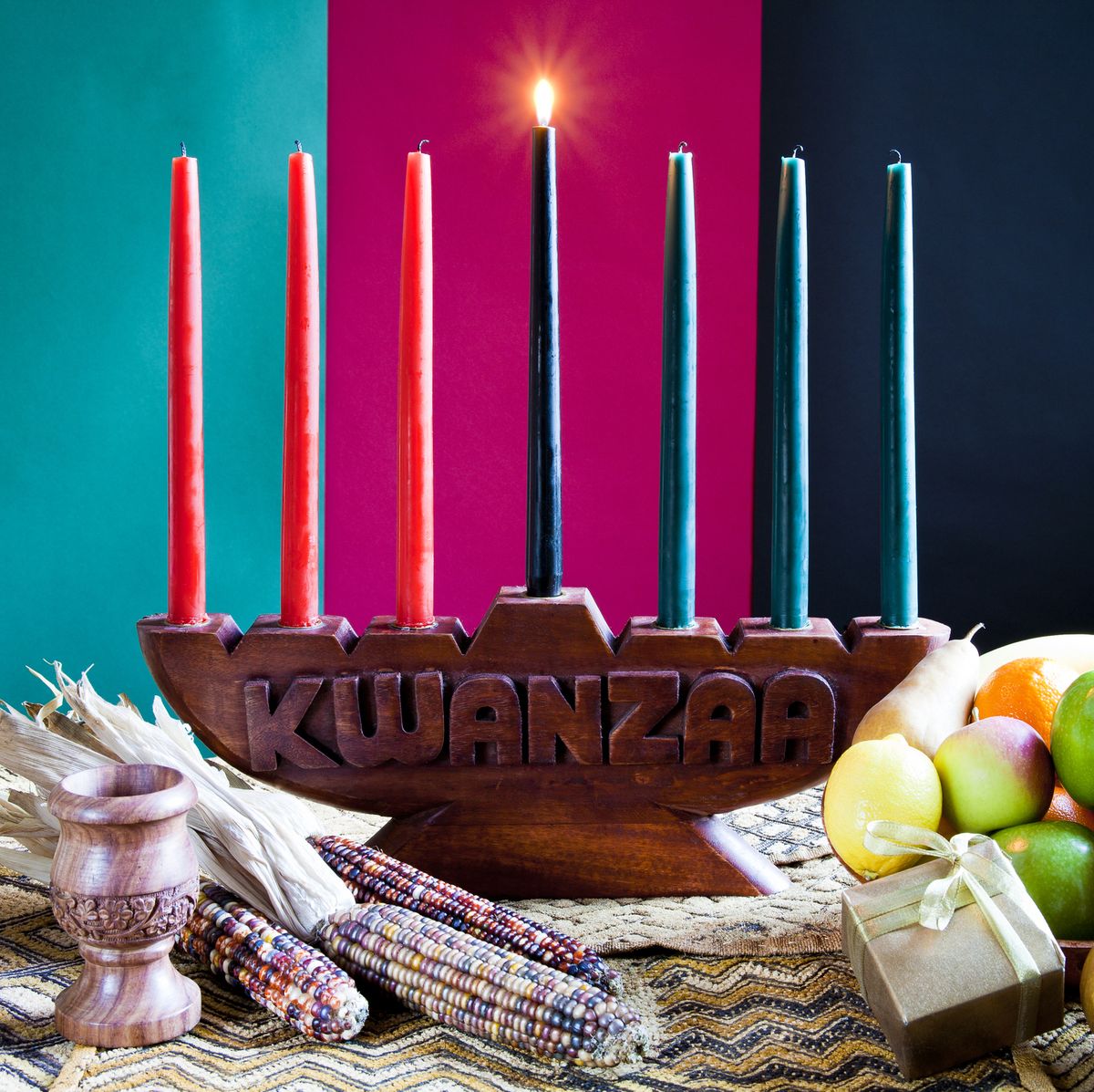 first day of kwanzaa , umoja   unity in family, community, nation and race , way to success